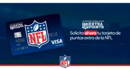 Paso a paso para solicitar la Tarjeta NFL Extra Points